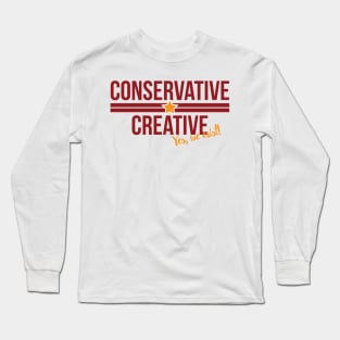 Conservative Creative: Yes, We Exist! Long Sleeve T-Shirt